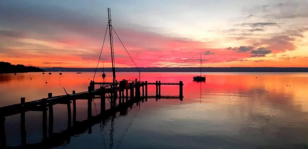 Seenswert - Vegane Pension Und Ferienwohnungen Am Ammersee Pähl Buitenkant foto